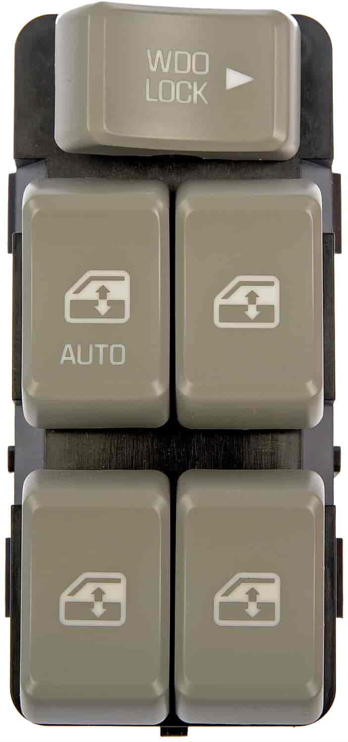 Power Window Switch - Front Left 5 Button