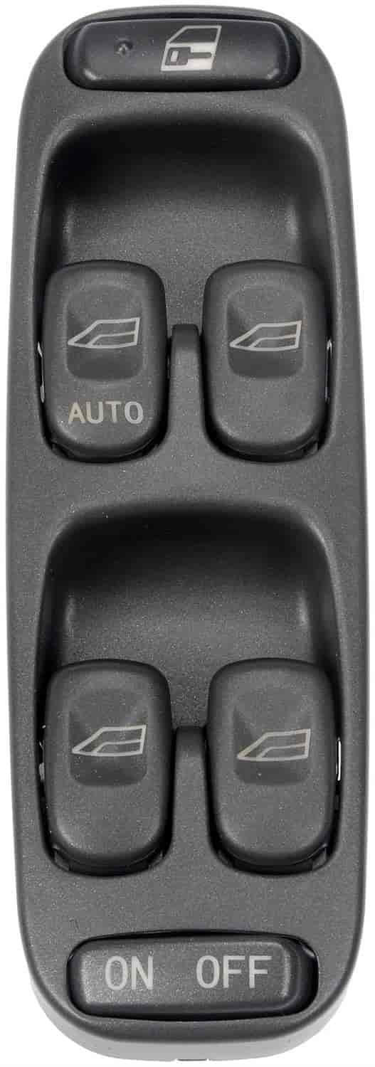 Power Window Switch- Front Left 6 Button