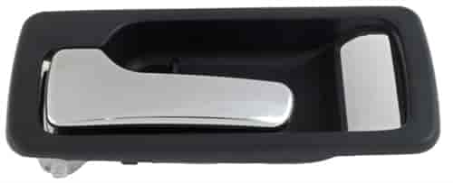 Interior Door Handle Front Left Without Power Lock Chrome/Blue