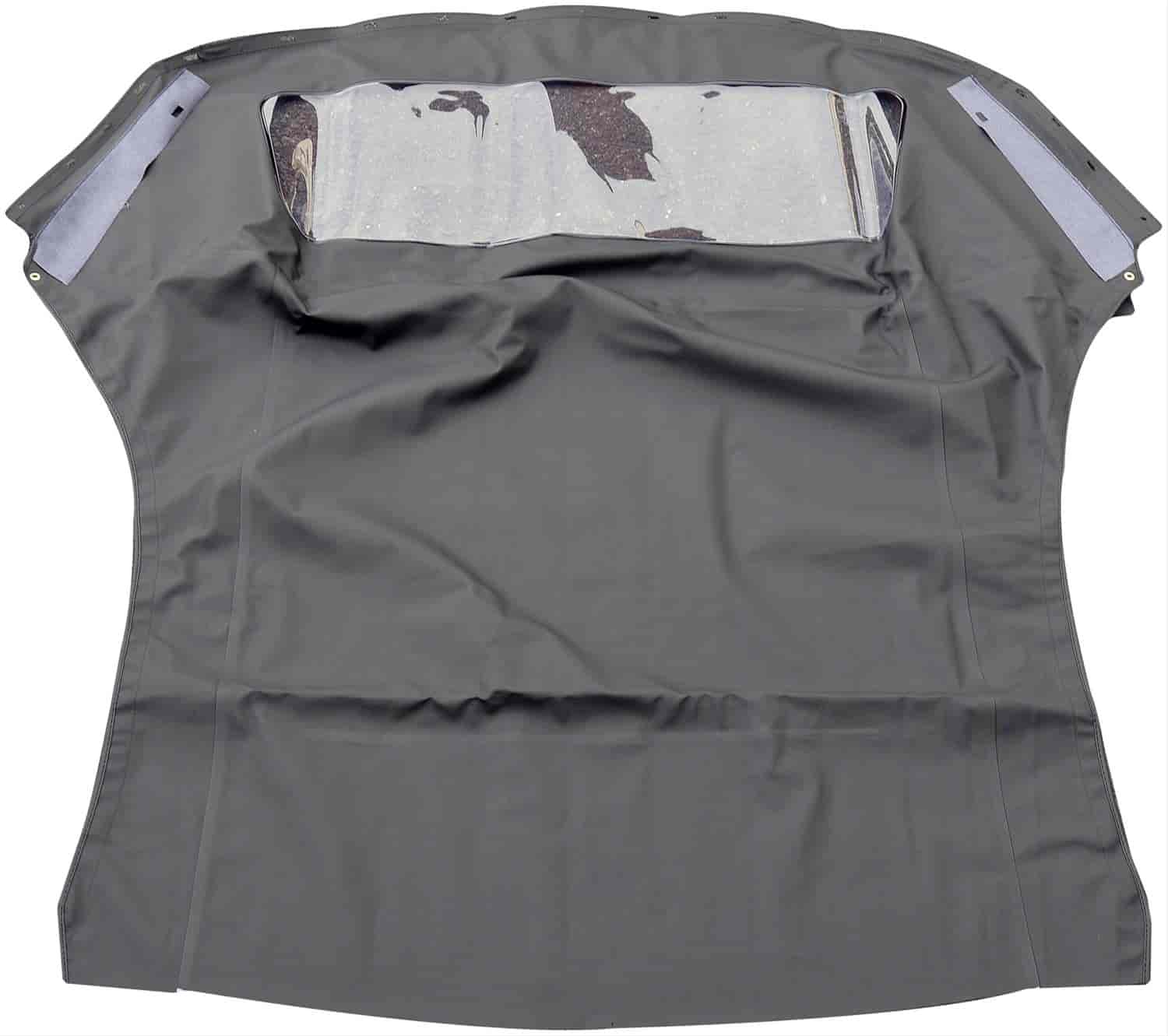 Convertible Top Black Sailcloth With Plastic Window Power