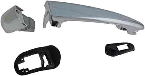 Exterior Door Handle Front And Rear Right Without Keyhole All Chrome