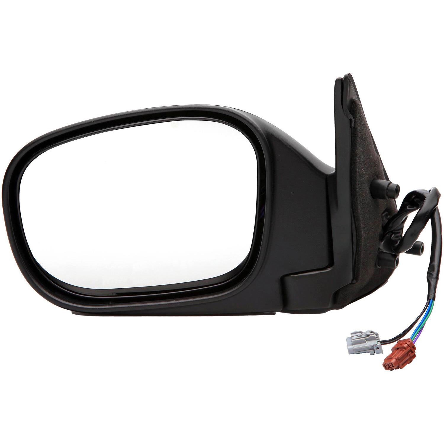 Side View Mirror Left Power Heated Primed/Black