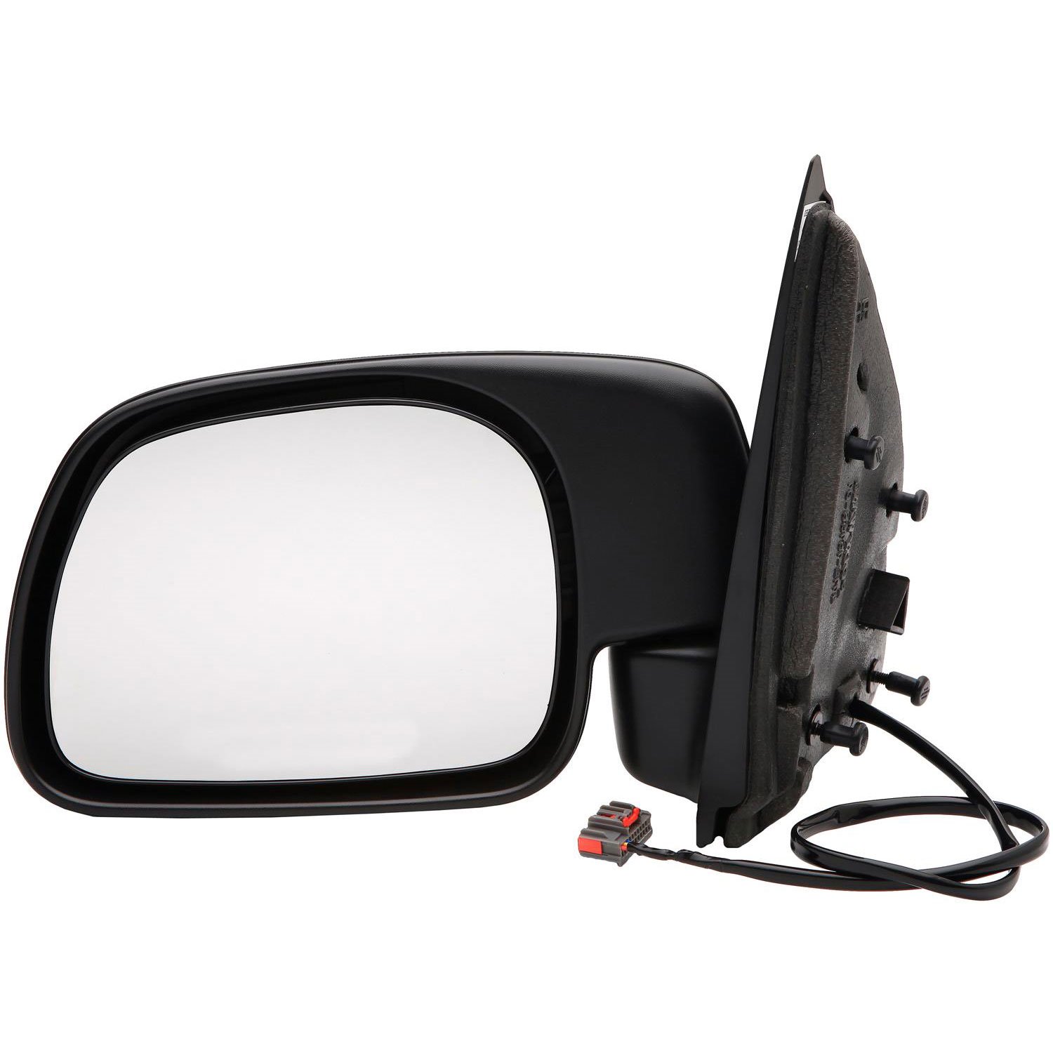Side View Mirror Left Power Sail Type Without trailer tow