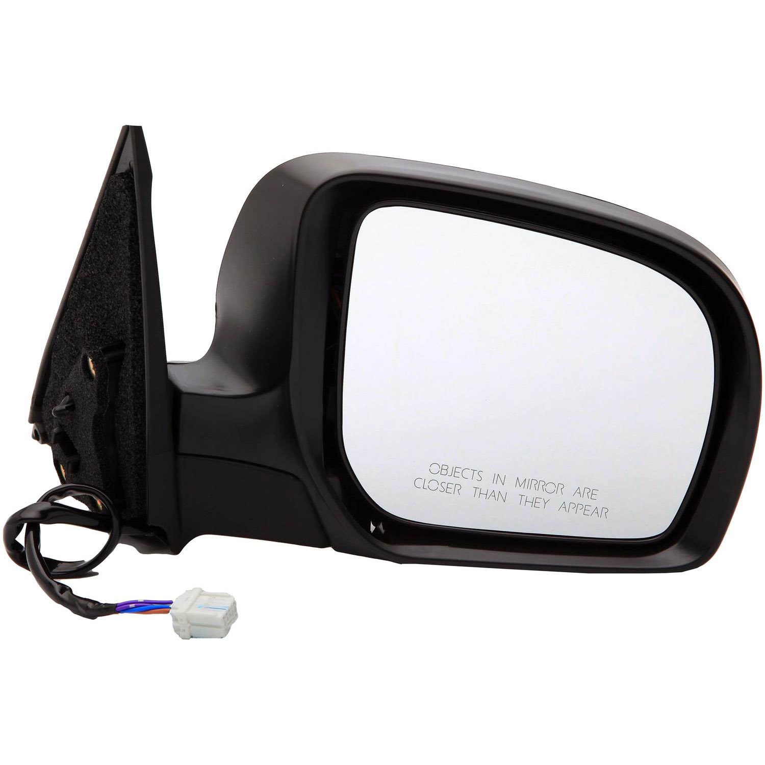 Side View Mirror Right Power non-heated PTM Without turn signal