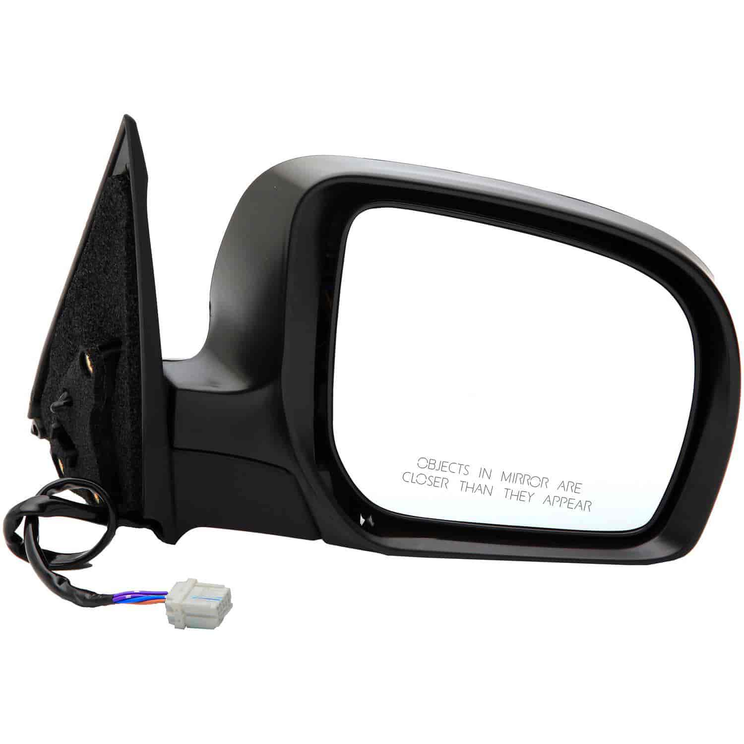 Side View Mirror Right Power Heated PTM Without turn signal