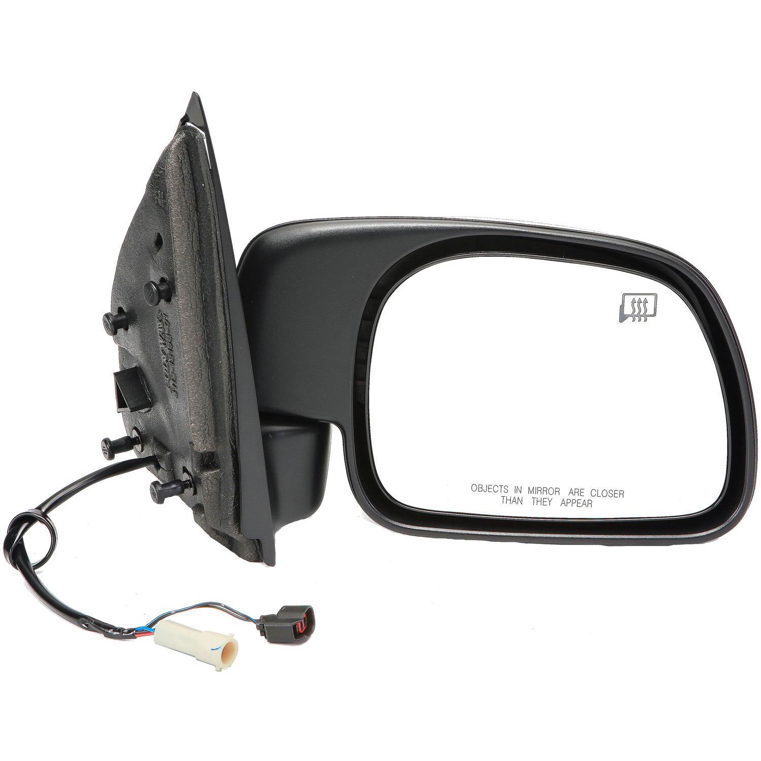 Side View Mirror Power Heated Paddle Type Without Signal Lamp