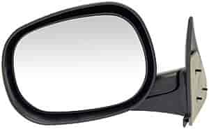 Side View Manual Mirror 1998-2001 Dodge Truck