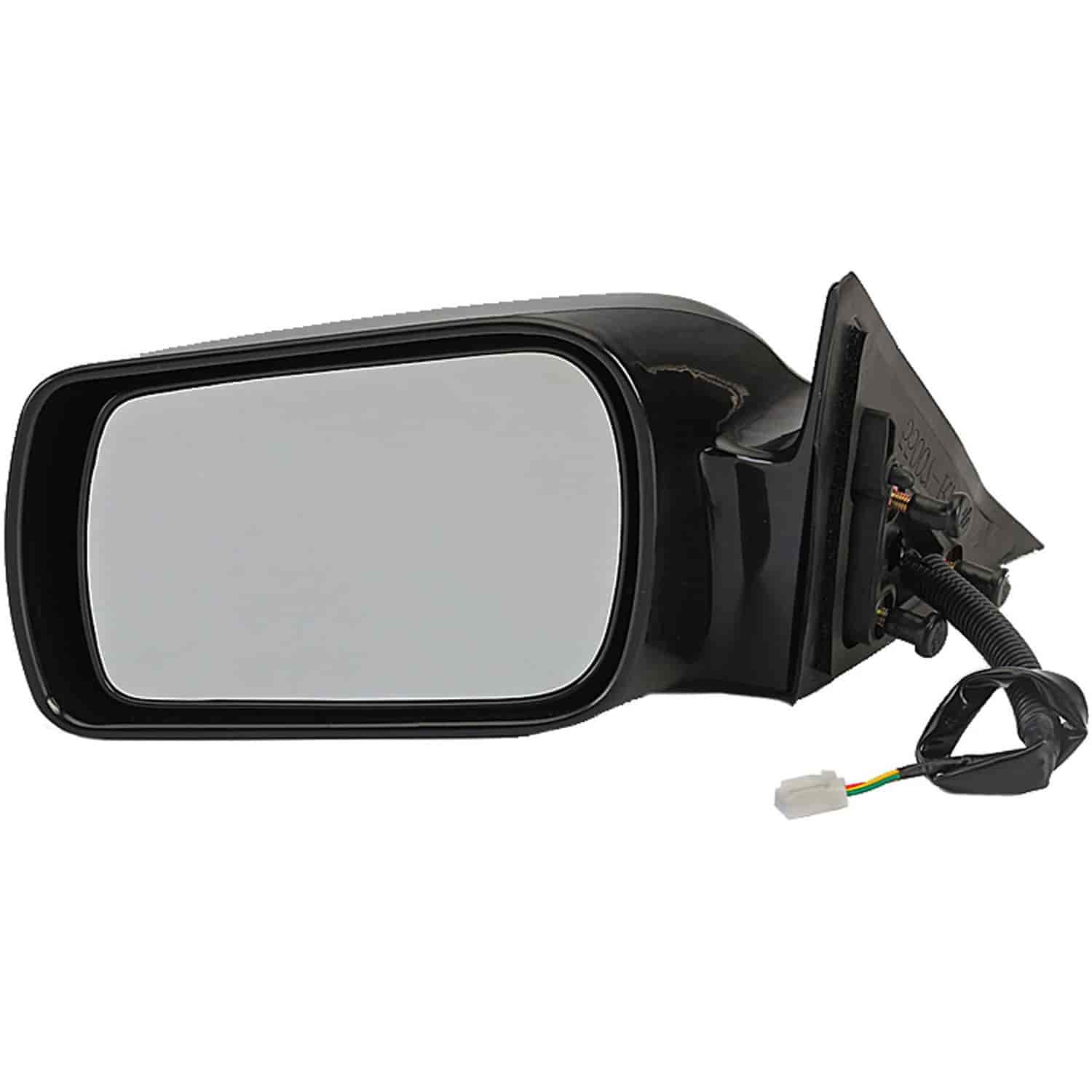Side View Mirror - Left Power Non-Heated Black