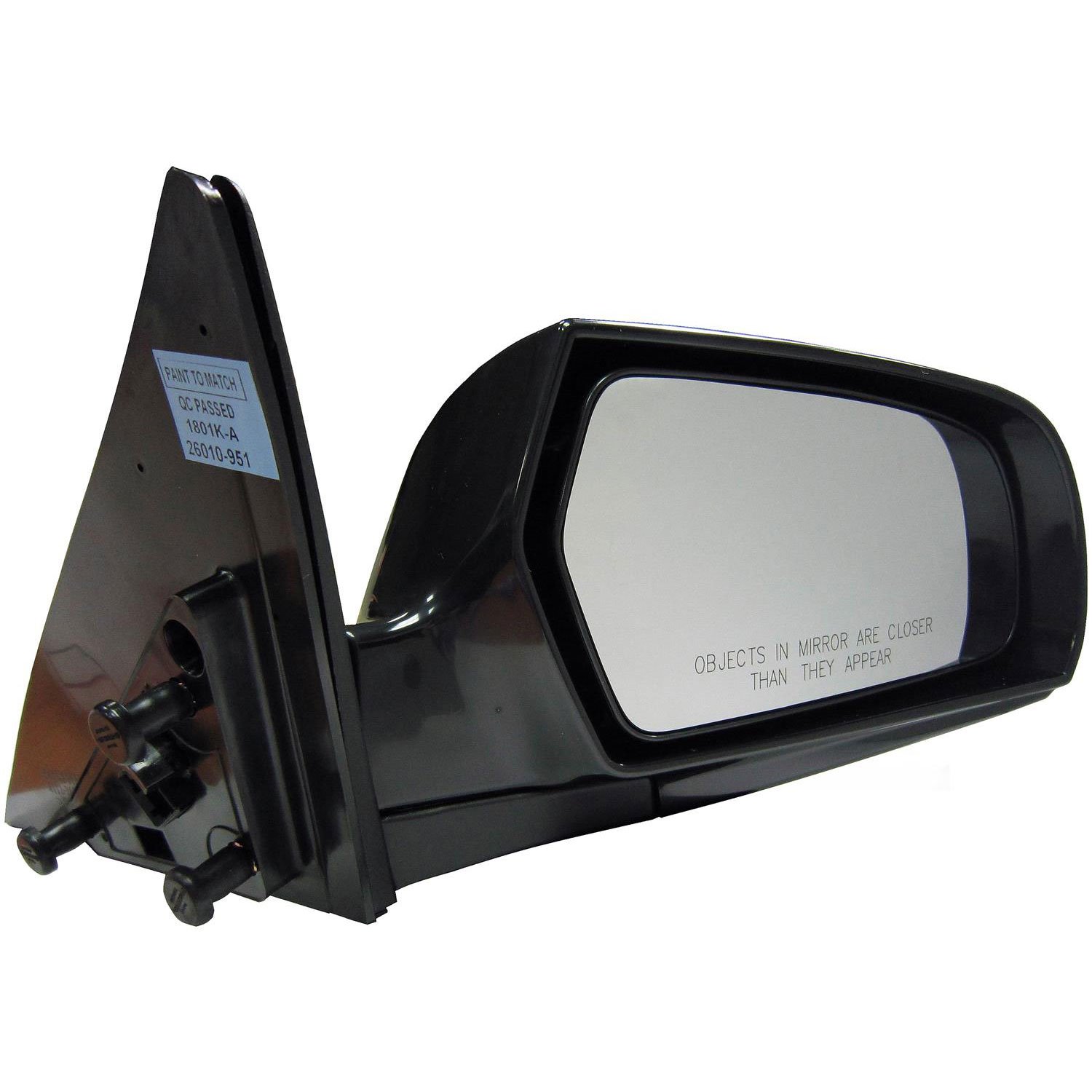 Side View Mirror Right Power Heated without Side Repeater