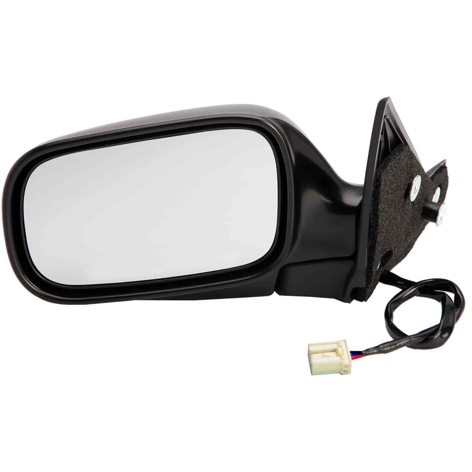 Side View Mirror Left Power with Textured Cover