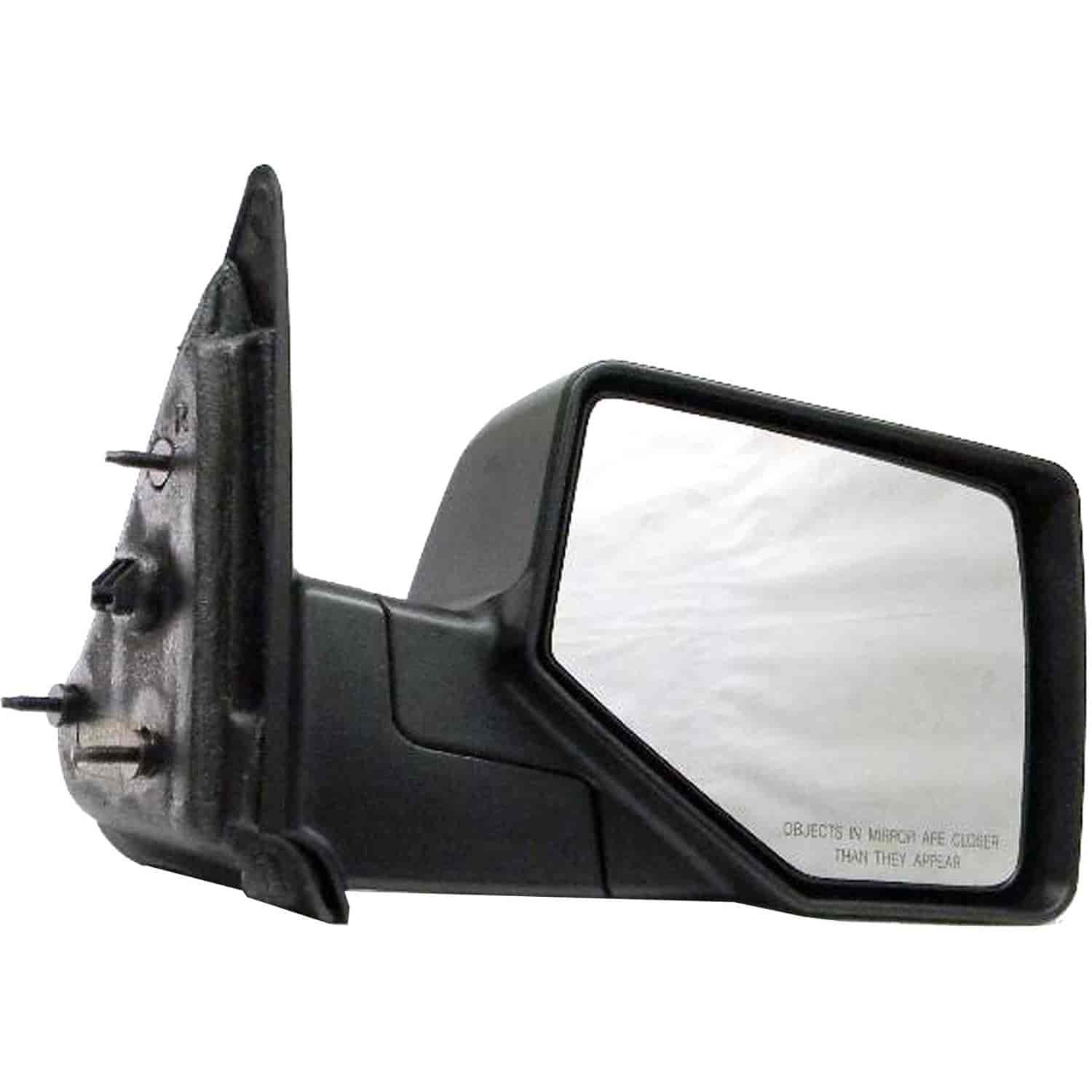 Side View Mirror Right Manual Textured Black