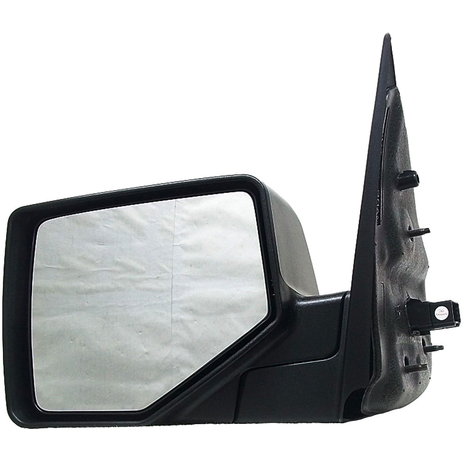 Side View Mirror Left Power Non-Heated Chrome