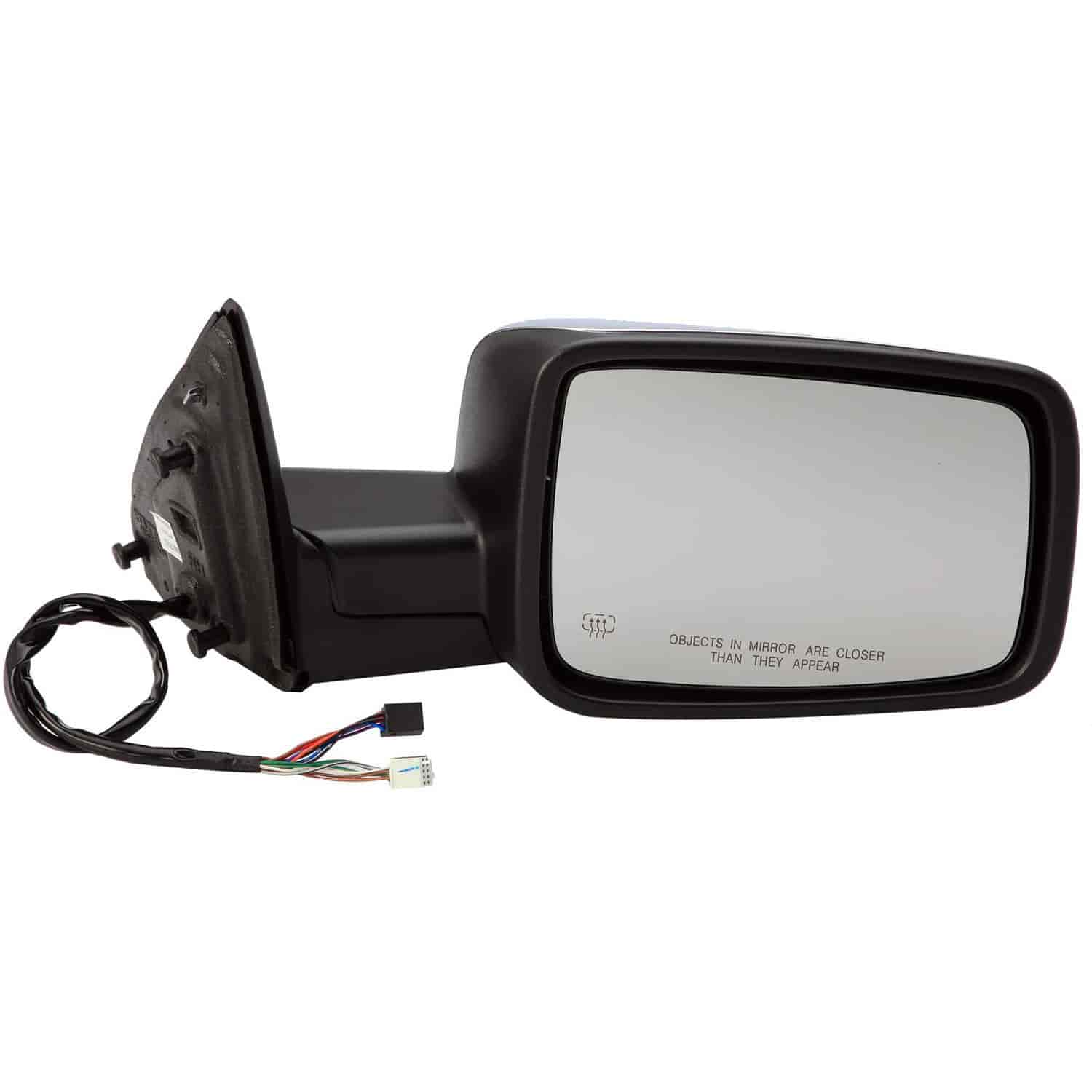 Side View Mirror Right Puddle Light Memory Non-Retractable