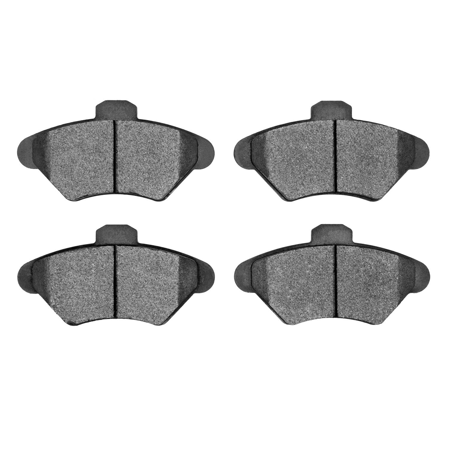 1000-0600-00 Track/Street Low-Metallic Brake Pads Kit, 1993-1998 Ford/Lincoln/Mercury/Mazda, Position: Front