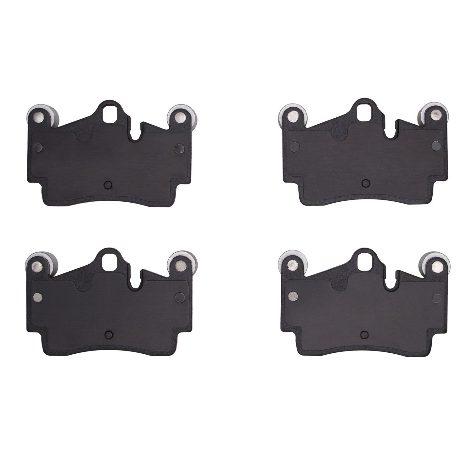 1000-0978-00 Track/Street Low-Metallic Brake Pads Kit, 2003-2015 Multiple Makes/Models, Position: Rear