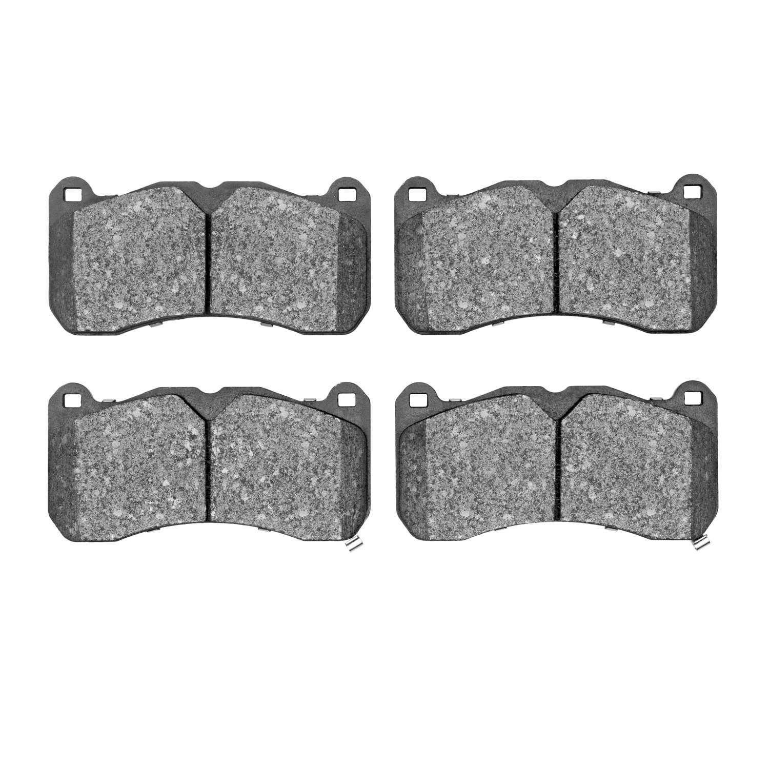 1000-1666-00 Track/Street Low-Metallic Brake Pads Kit, 2013-2014 Ford/Lincoln/Mercury/Mazda, Position: Front