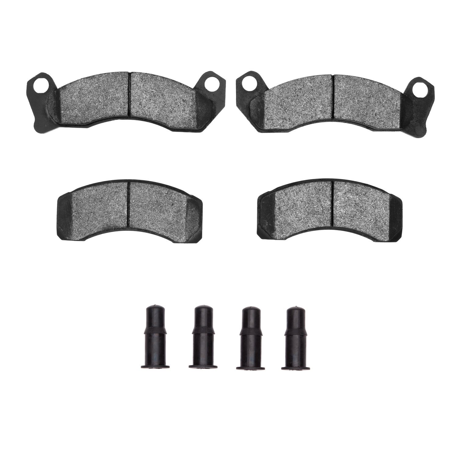 1115-0431-01 Active Performance Brake Pads & Hardware Kit, 1987-1993 Ford/Lincoln/Mercury/Mazda, Position: Front
