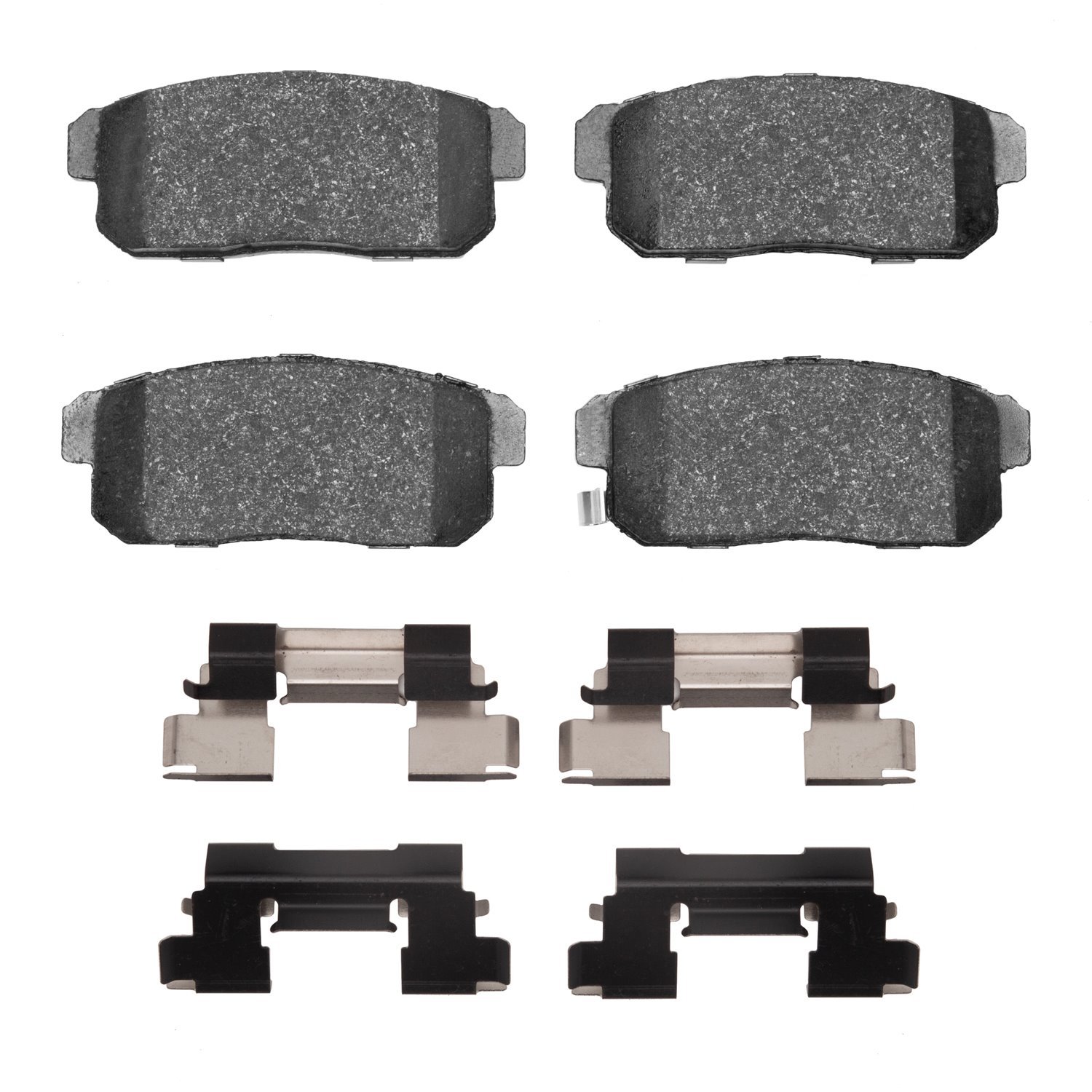 1115-1008-01 Active Performance Brake Pads & Hardware Kit, 2004-2011 Ford/Lincoln/Mercury/Mazda, Position: Rear