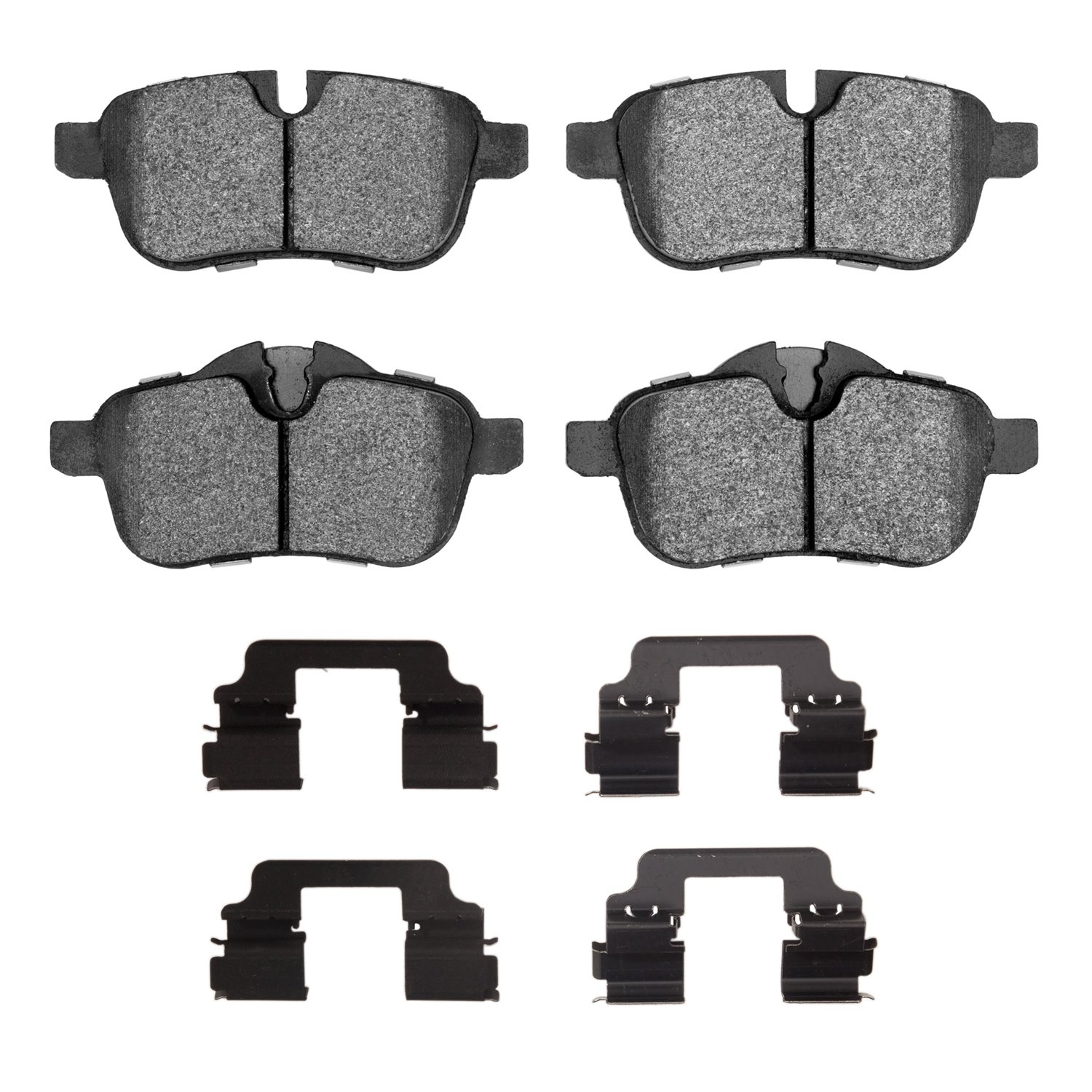 1115-1433-01 Active Performance Brake Pads & Hardware Kit, Fits Select BMW, Position: Rear