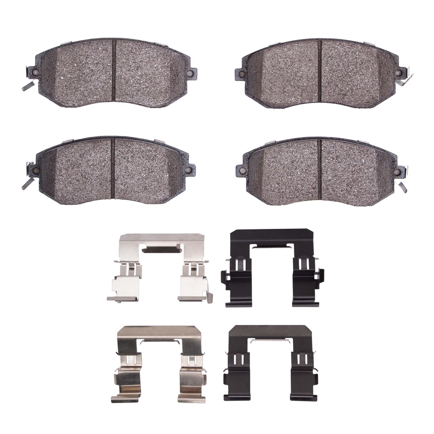1115-1539-01 Active Performance Brake Pads & Hardware Kit, Fits Select Multiple Makes/Models, Position: Front