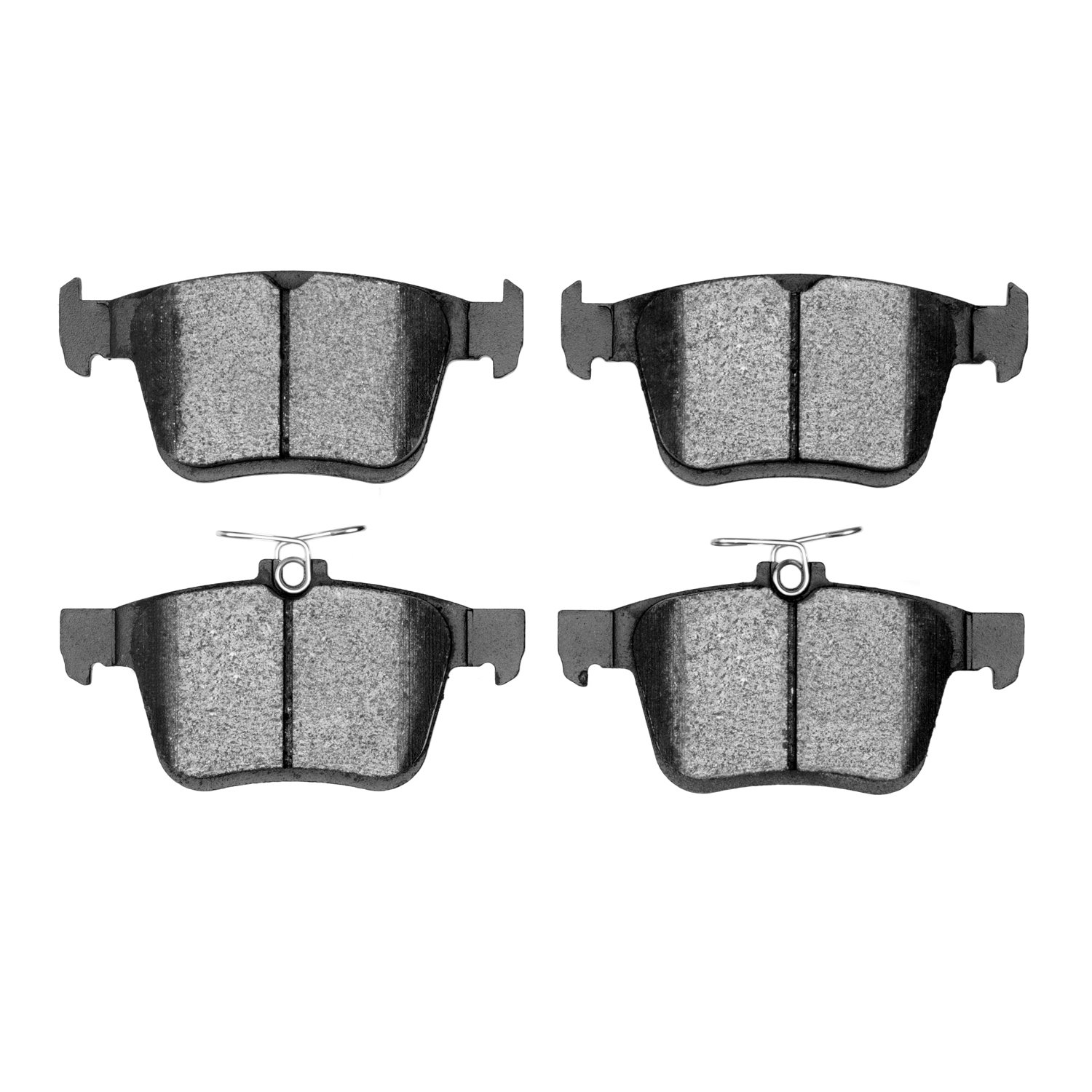1115-1761-00 Active Performance Low-Metallic Brake Pads, Fits Select Multiple Makes/Models, Position: Rear