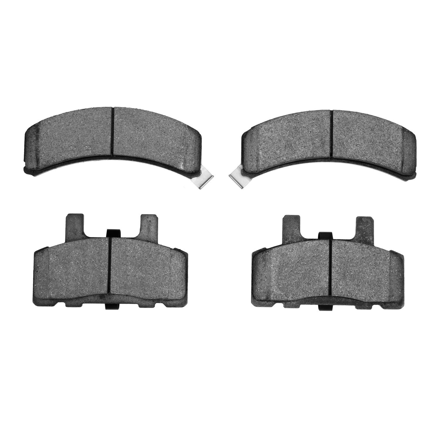 1214-0369-00 Heavy-Duty Semi-Metallic Brake Pads, 1988-2002 Multiple Makes/Models, Position: Front
