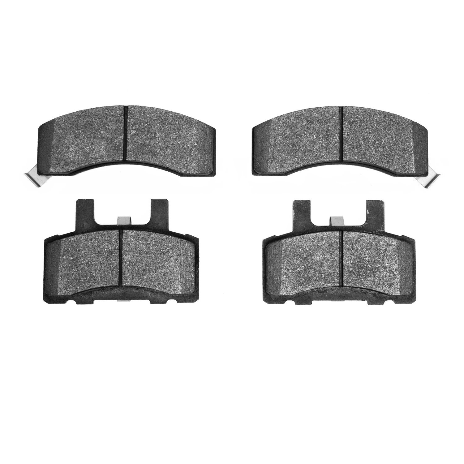 1214-0370-00 Heavy-Duty Semi-Metallic Brake Pads, 1988-2002 Multiple Makes/Models, Position: Front