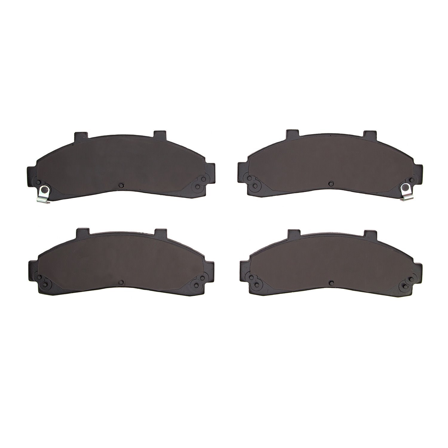 1214-0652-00 Heavy-Duty Semi-Metallic Brake Pads, 1995-2002 Ford/Lincoln/Mercury/Mazda, Position: Front