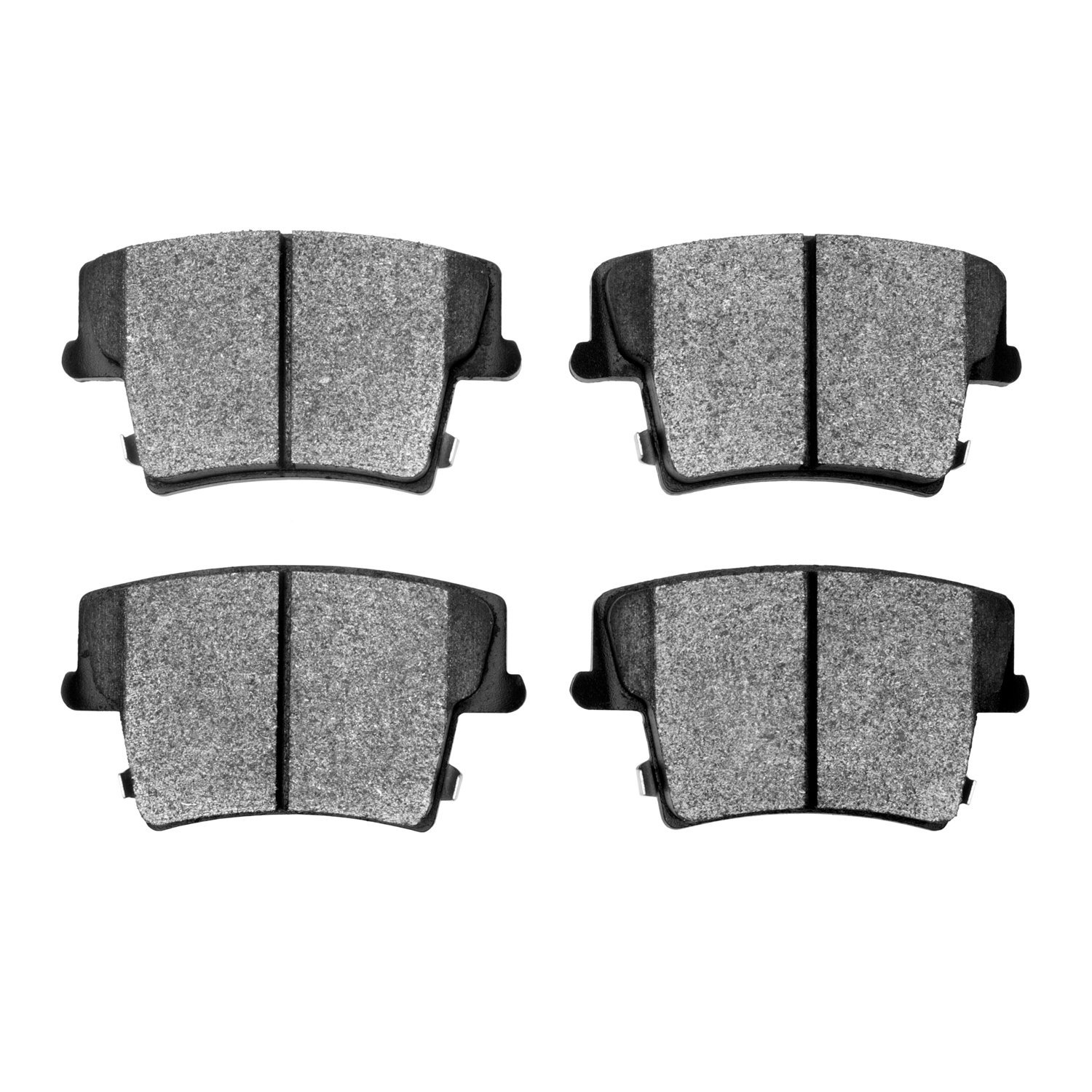 1214-1057-00 Heavy-Duty Semi-Metallic Brake Pads, Fits Select Mopar, Position: Rear