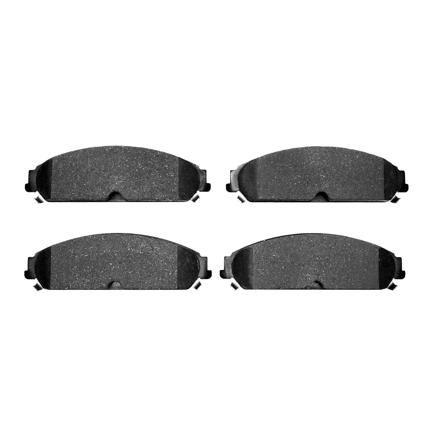 1214-1058-00 Heavy-Duty Semi-Metallic Brake Pads, Fits Select Mopar, Position: Front