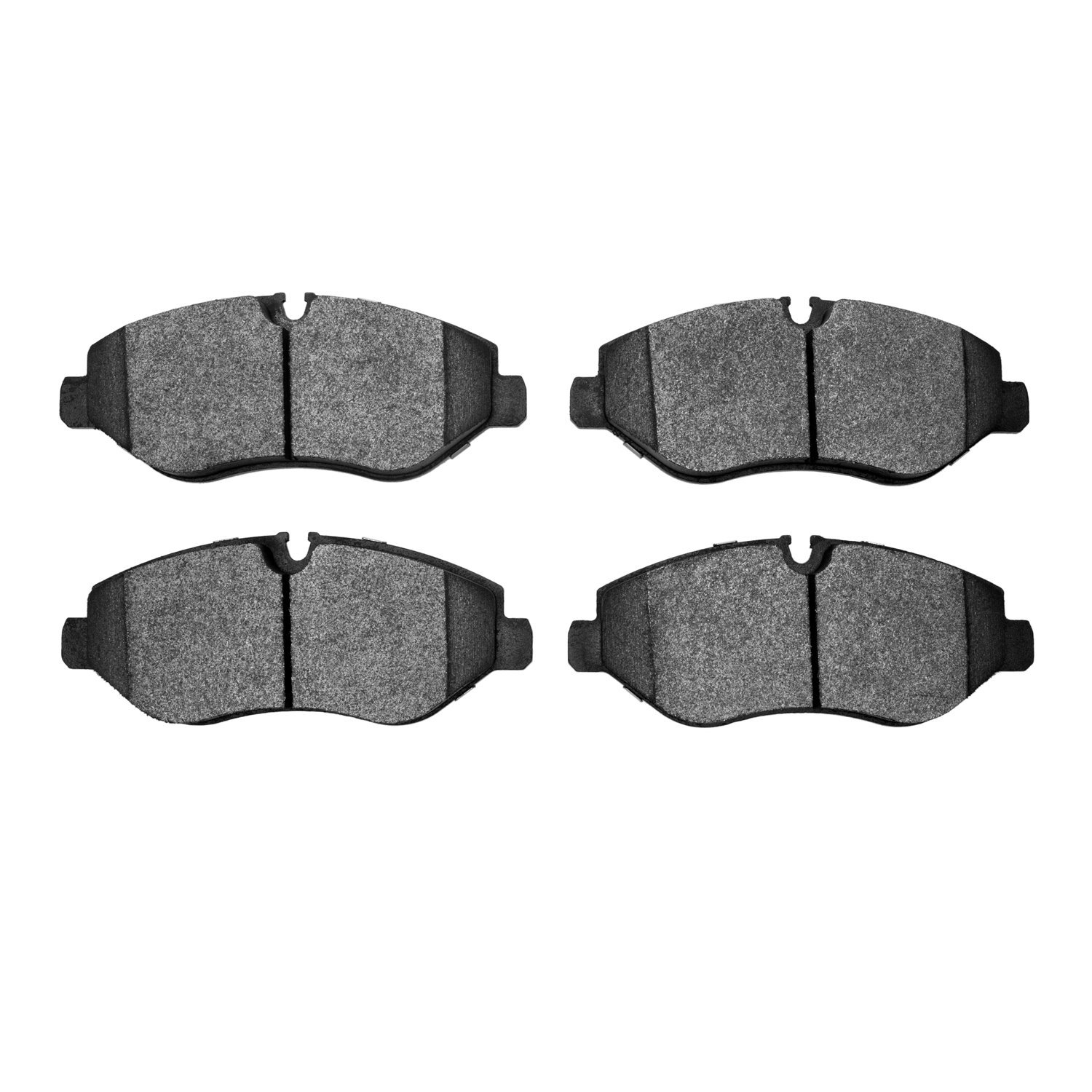1214-1316-00 Heavy-Duty Semi-Metallic Brake Pads, Fits Select Multiple Makes/Models, Position: Fr,Front