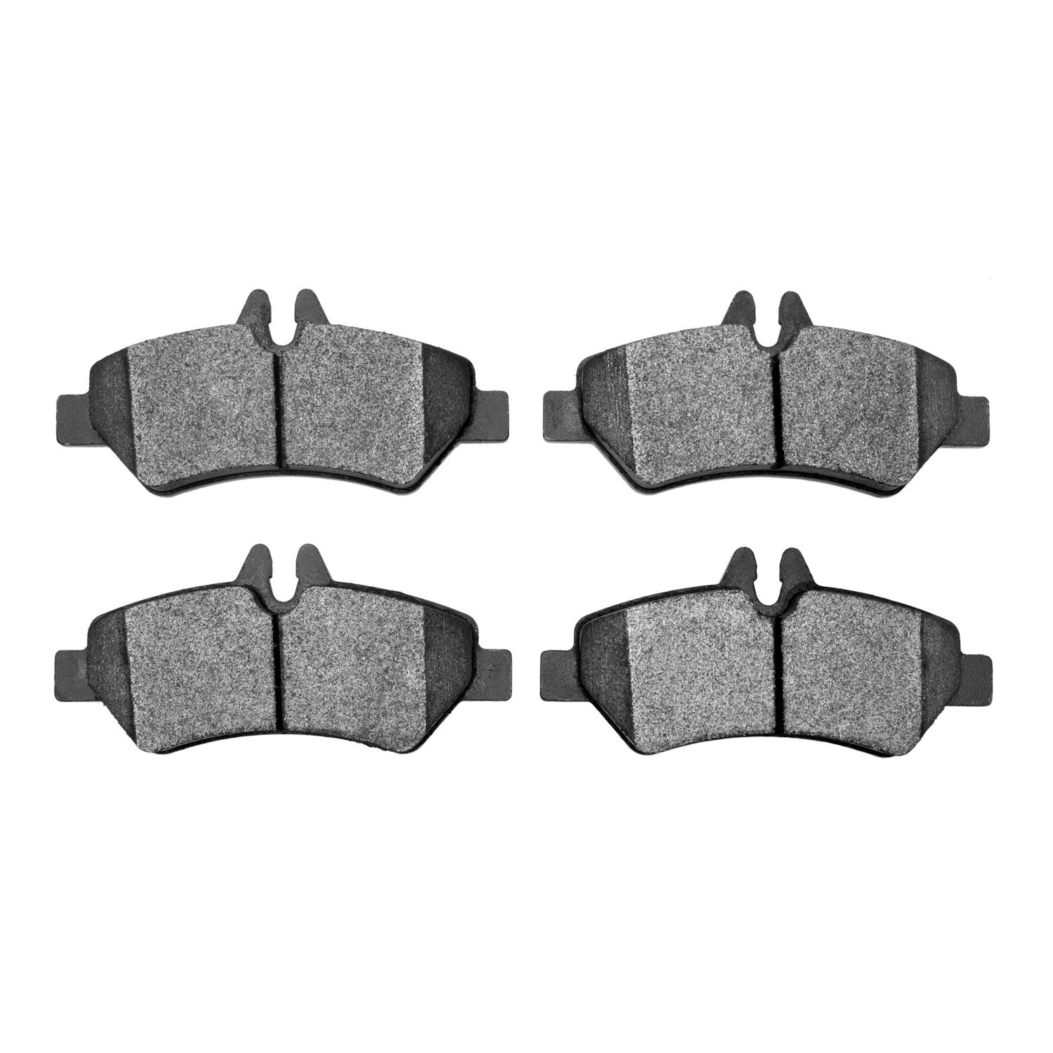 1214-1317-00 Heavy-Duty Semi-Metallic Brake Pads, 2006-2018 Multiple Makes/Models, Position: Rear,Rr
