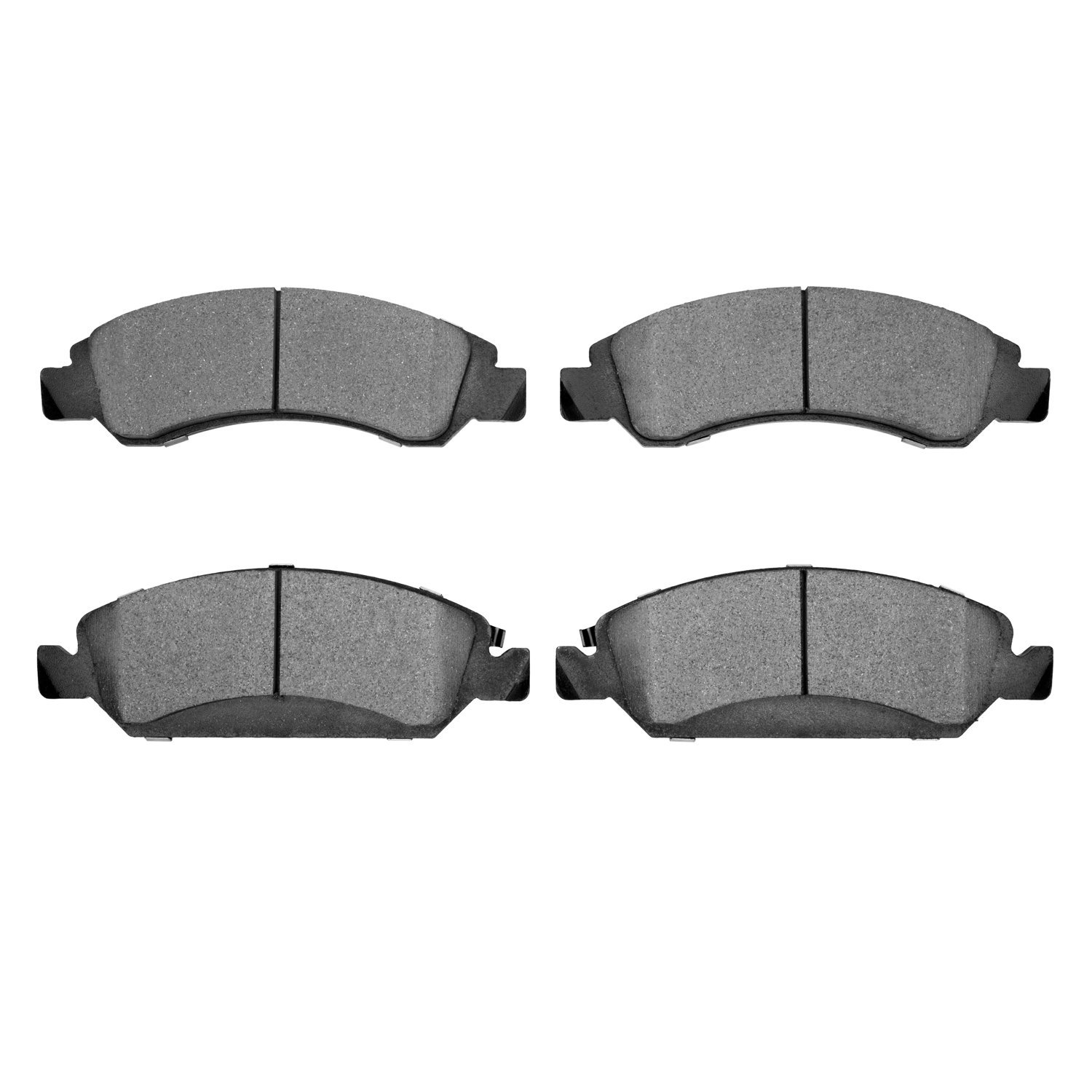 Heavy-Duty Semi-Metallic Brake Pads, 2005-2020 GM