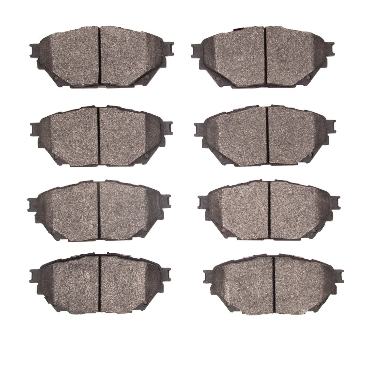 1214-1682-00 Heavy-Duty Semi-Metallic Brake Pads, 2012-2020 Multiple Makes/Models, Position: Rr,Rear,Fr,Front