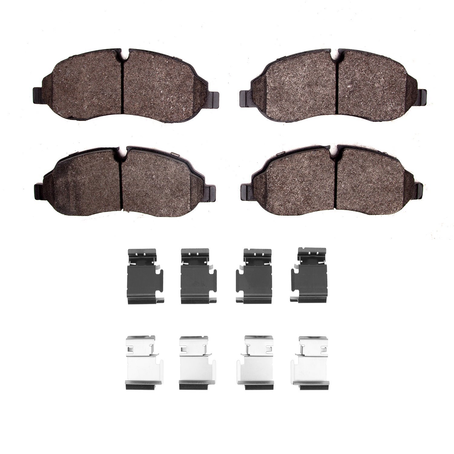1214-1774-01 Heavy-Duty Brake Pads & Hardware Kit, Fits Select Ford/Lincoln/Mercury/Mazda, Position: Front
