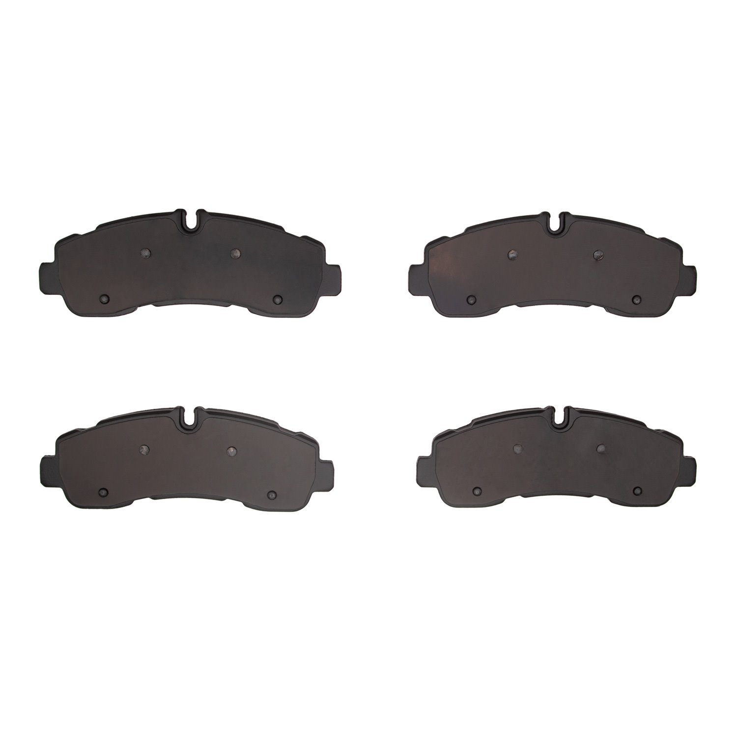 1214-2281-00 Heavy-Duty Semi-Metallic Brake Pads, Fits Select Ford/Lincoln/Mercury/Mazda, Position: Rear