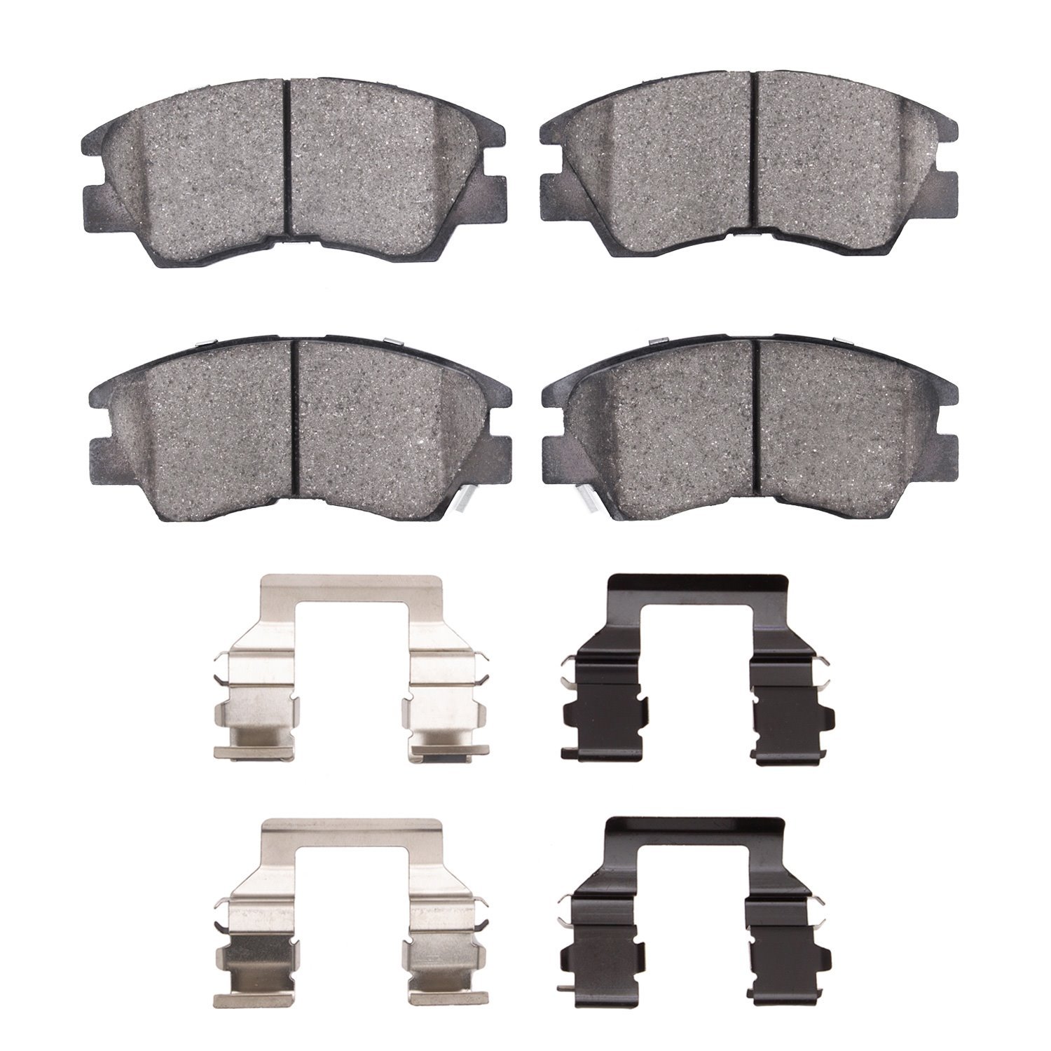 1310-0349-01 3000-Series Ceramic Brake Pads & Hardware Kit, 1986-2008 Multiple Makes/Models, Position: Front