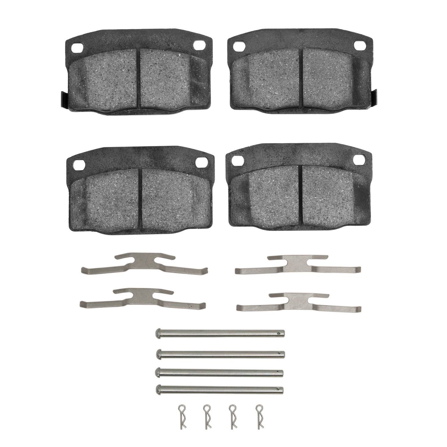 1310-0378-01 3000-Series Ceramic Brake Pads & Hardware Kit, 1988-1993 GM, Position: Front