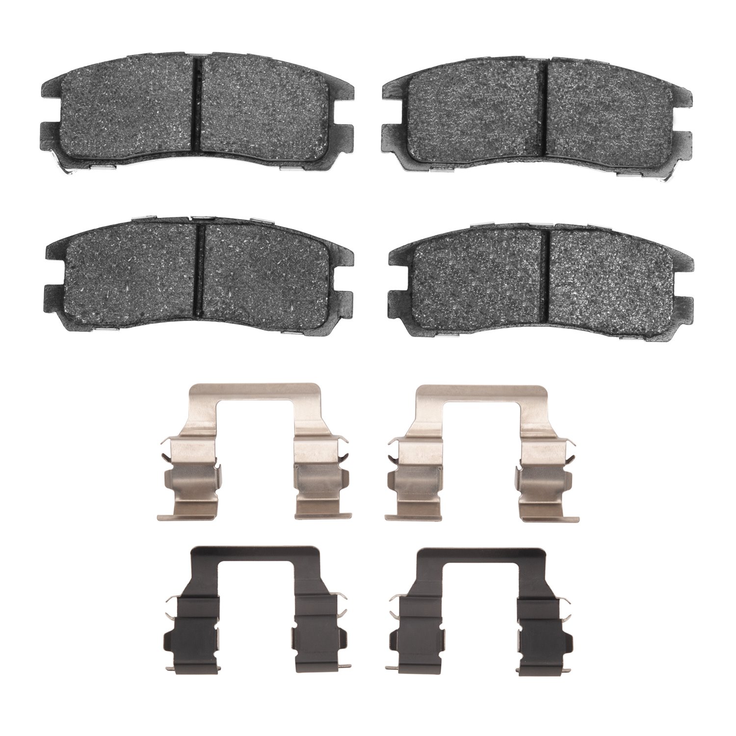 1310-0383-02 3000-Series Ceramic Brake Pads & Hardware Kit, 1988-1999 Multiple Makes/Models, Position: Rear