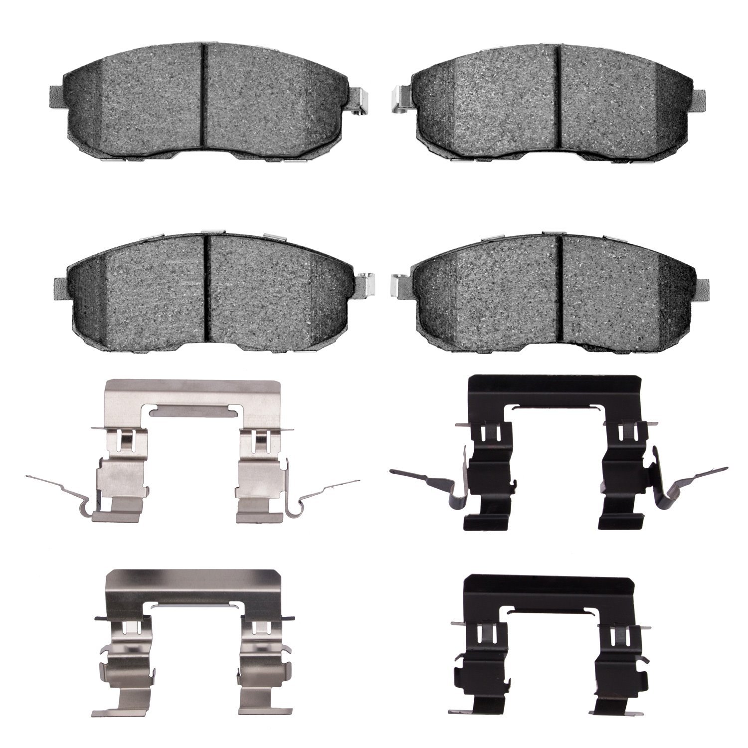 1310-0815-02 3000-Series Ceramic Brake Pads & Hardware Kit, 1999-2019 Infiniti/Nissan, Position: Front