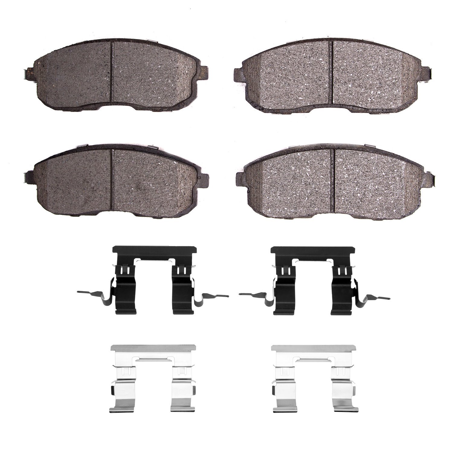 1310-0815-11 3000-Series Ceramic Brake Pads & Hardware Kit, 2002-2019 Multiple Makes/Models, Position: Front
