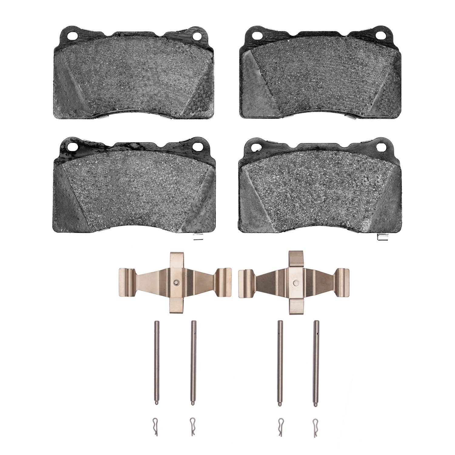 1310-1001-01 3000-Series Ceramic Brake Pads & Hardware Kit, 2003-2020 Multiple Makes/Models, Position: Front