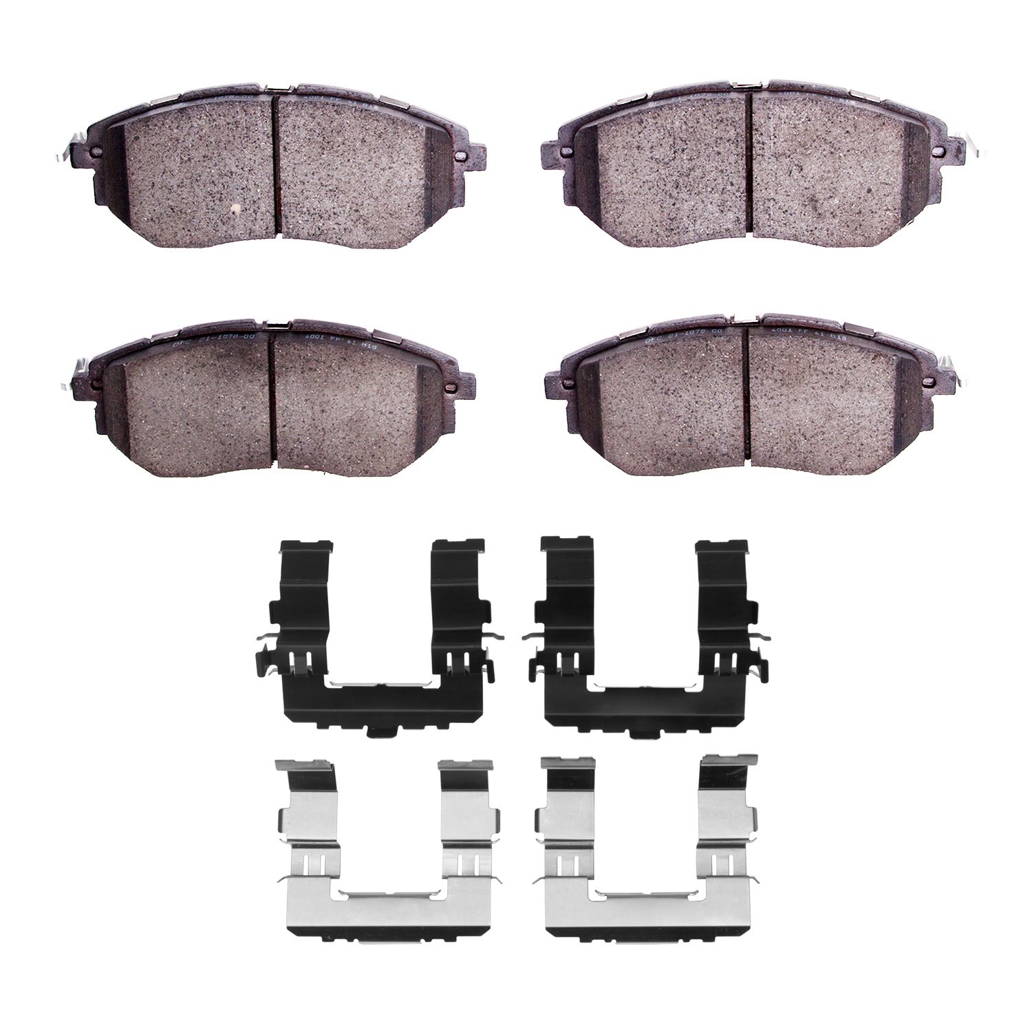 1310-1078-02 3000-Series Ceramic Brake Pads & Hardware Kit, 2015-2015 Subaru, Position: Front