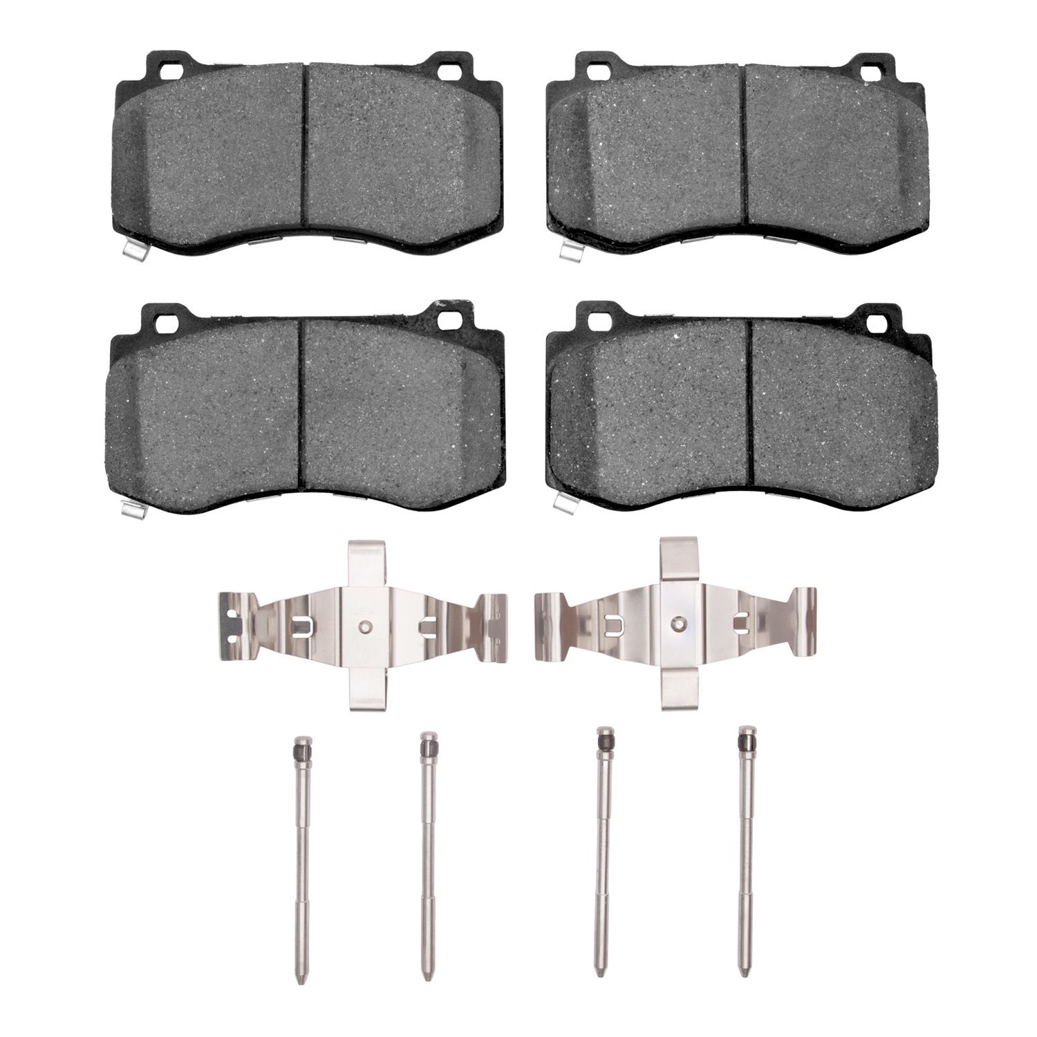 1310-1149-01 3000-Series Ceramic Brake Pads & Hardware Kit, Fits Select Mopar, Position: Front
