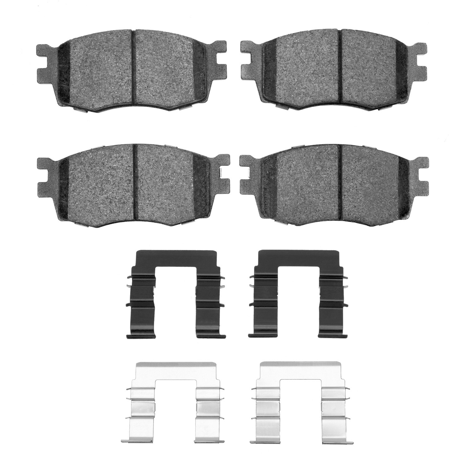 1310-1156-02 3000-Series Ceramic Brake Pads & Hardware Kit, 2006-2011 Multiple Makes/Models, Position: Front