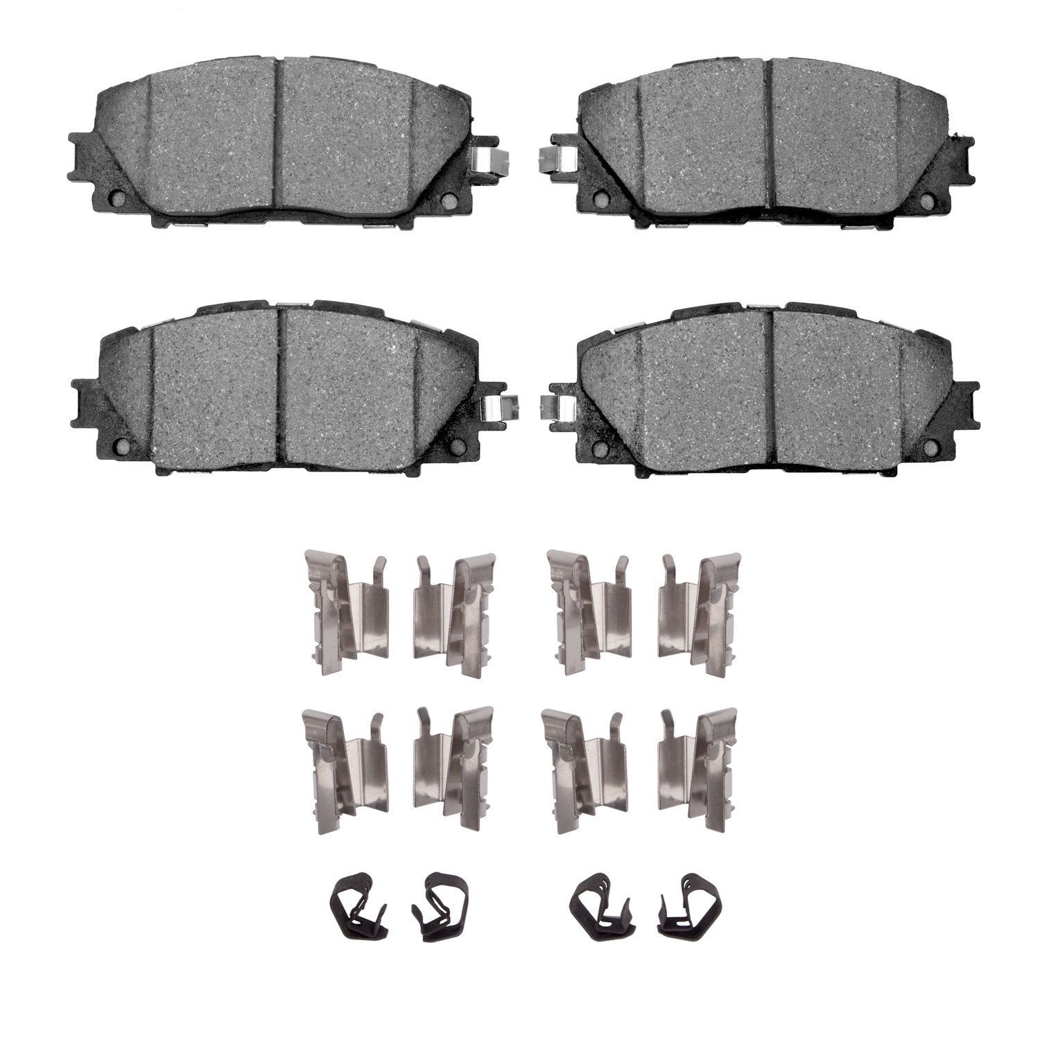 1310-1184-11 3000-Series Ceramic Brake Pads & Hardware Kit, Fits Select Lexus/Toyota/Scion, Position: Front