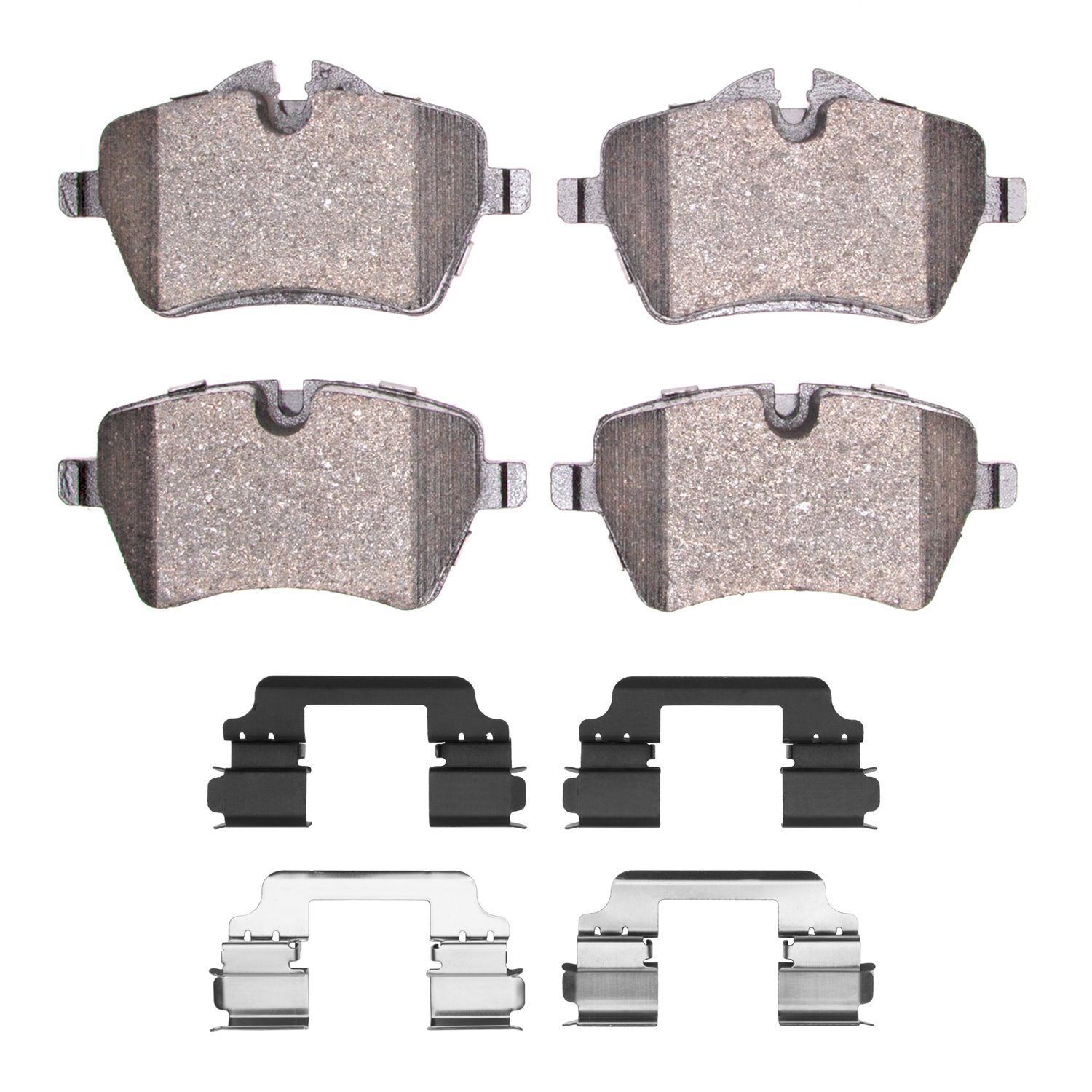 1310-1204-02 3000-Series Ceramic Brake Pads & Hardware Kit, 2011-2016 Mini, Position: Front