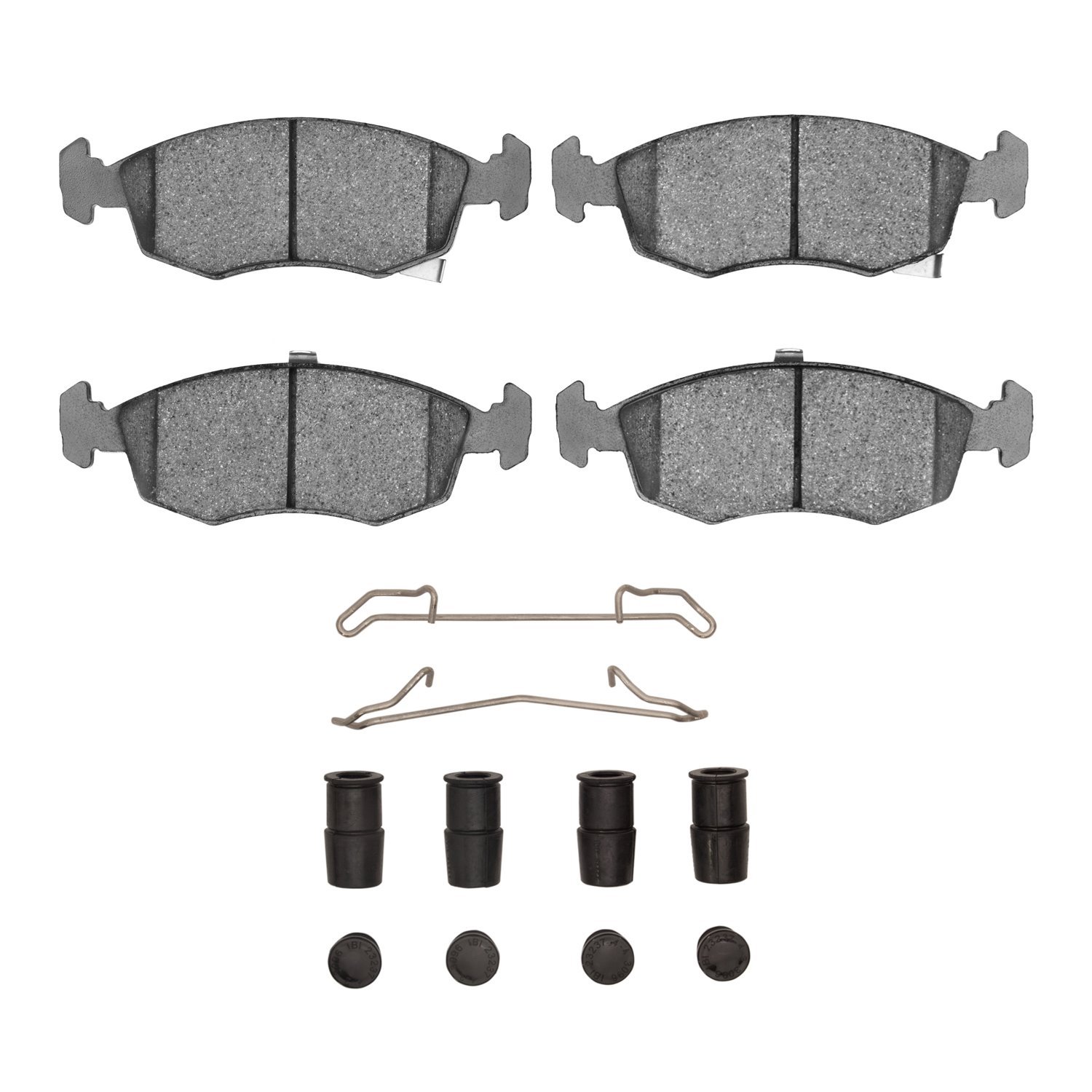 3000-Series Ceramic Brake Pads & Hardware Kit, 2012-2019