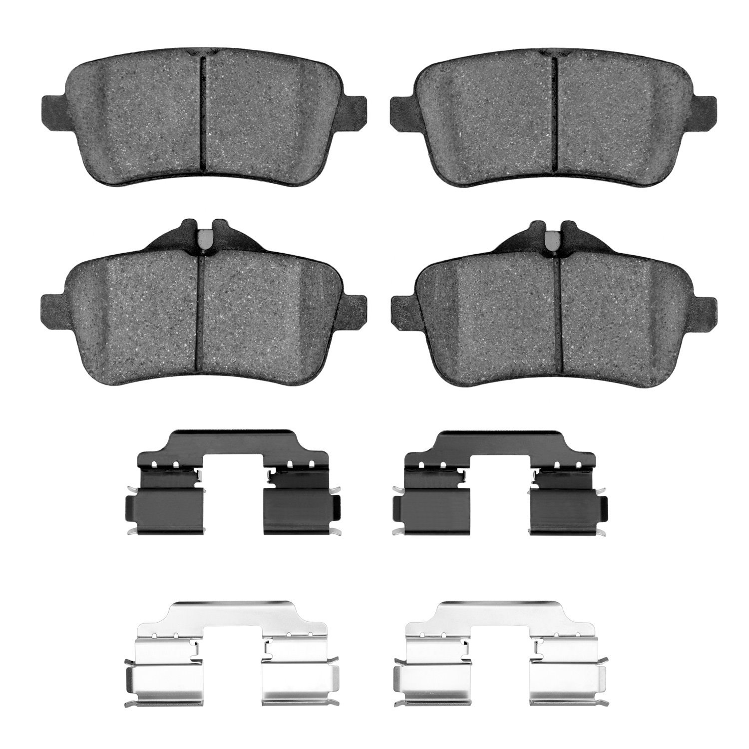 1310-1630-02 3000-Series Ceramic Brake Pads & Hardware Kit, 2012-2018 Mercedes-Benz, Position: Rear