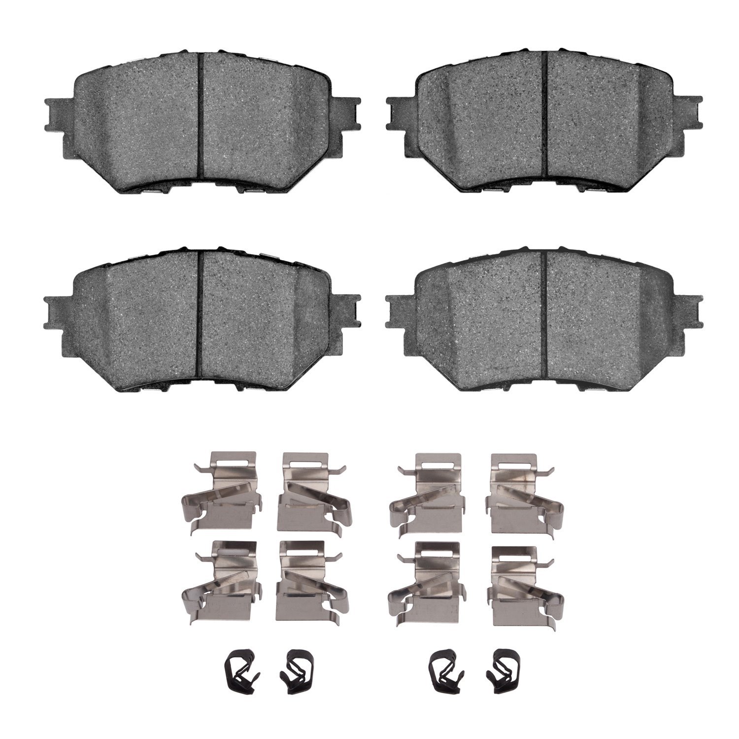 1310-1759-01 3000-Series Ceramic Brake Pads & Hardware Kit, 2014-2018 Ford/Lincoln/Mercury/Mazda, Position: Front